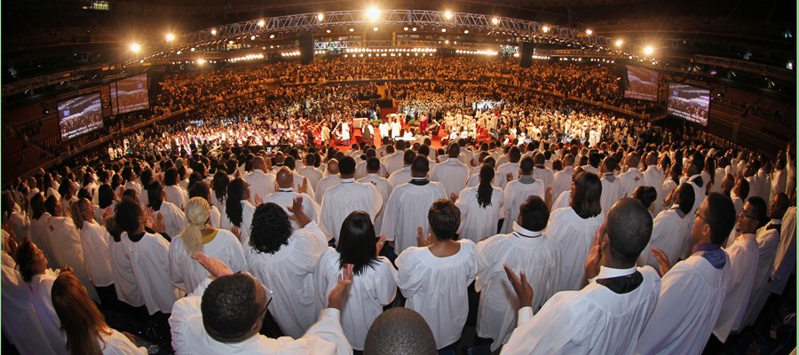 Sunday worship in religious conclave.  DWP©
